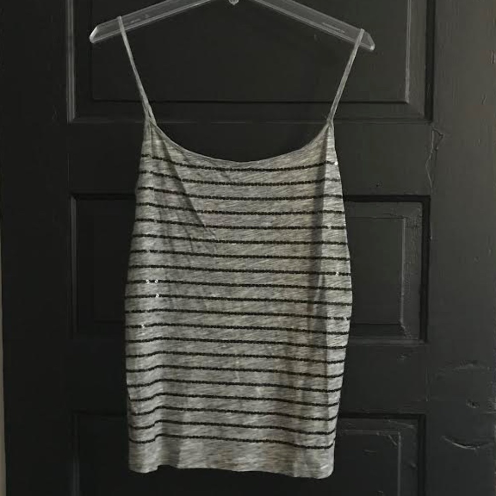 Loft Sequin Tank Top